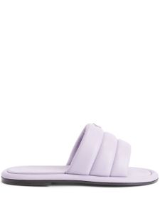 Giuseppe Zanotti sandales Harmande à design matelassé - Violet