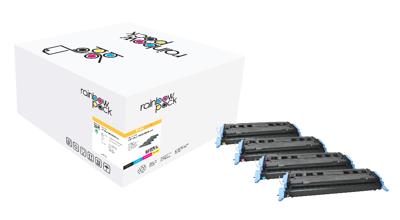 Freecolor 2600-4-FRC tonercartridge 4 stuk(s) Zwart, Cyaan, Magenta, Geel