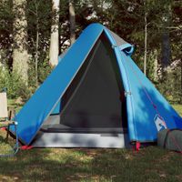 Tent 2-persoons 267x154x117 cm 185T taft blauw