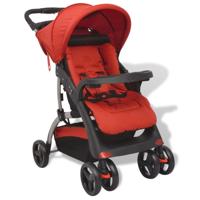 vidaXL Buggy 102x52x100 cm rood