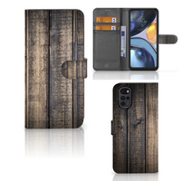 Motorola Moto G22 Book Style Case Steigerhout