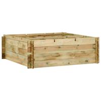 VidaXL Plantenbak 120x120x40 cm geïmpregneerd grenenhout