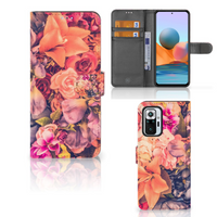 Xiaomi Redmi Note 10 Pro Hoesje Bosje Bloemen