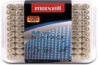 Maxell Alkaline LR6 AA Mignon Battery Box Pack (100 stuks)