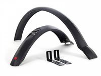 Hebie Taipan mtb spatbordset 24 inch 55mm zwart - thumbnail