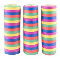 Boland 42025 - Serpentines 5 kleuren, 3 stuks, lengte 400 cm elk, multikleur, kleurrijk, carnaval, verjaardag, decoratie, disco, kinderfeestje, kleuterschool, tuinfeest, themafeest