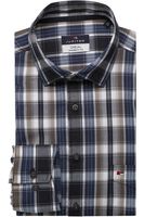 Jupiter Casual Modern Fit Overhemd bruin, Ruit - thumbnail