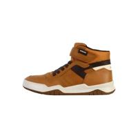 Geox J Perth Boy F jongens Sneaker Low-Top Trainers, Bruin, 34 EU