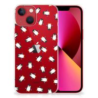 TPU bumper voor Apple iPhone 13 Pinguïn - thumbnail