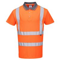 Portwest RT22 Hi-Vis S/S Polo Shirt RIS