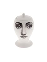 Fornasetti "Buona Notte" Vase - Blanc