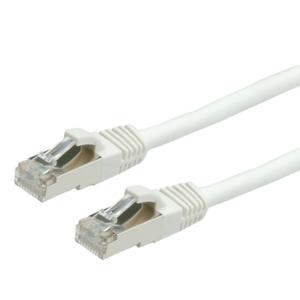 VALUE Patchkabel Cat.6 (Class E) S/FTP (PiMF), LS0H, wit, 1,5 m