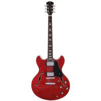 Sire Larry Carlton H7 See Through Red semi-akoestische gitaar