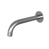 Brauer Brushed Edition uitloop met rozet RVS geborsteld PVD