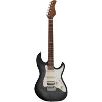 Sire Larry Carlton S7 Flamed Maple Transparent Black elektrische gitaar - thumbnail