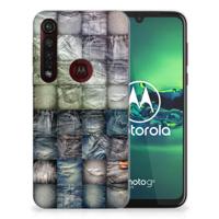 Silicone Back Cover Motorola Moto G8 Plus Spijkerbroeken