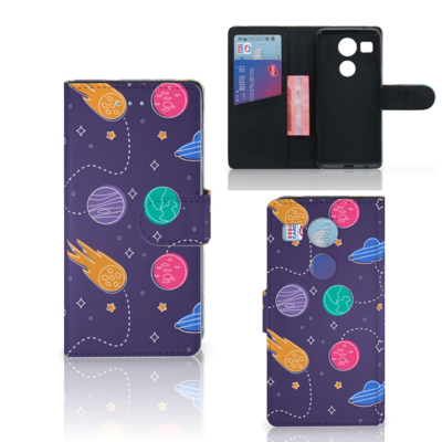 LG Nexus 5X Wallet Case met Pasjes Space