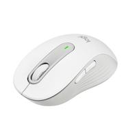 Logitech Signature M650 Draadloze Muis – Voor kleine tot middelgrote handen, 2 jaar batterijduur, stil klikken, aanpasbare zijknoppen, Bluetooth, voor pc/Mac/meerdere apparaten/Chromebook - Wit