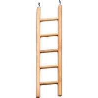Vogelspeelgoed Ladder - 5 treden 10 x 1.5 x 34 cm Flamingo Bruin