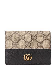 Gucci portefeuille GG Marmont - Marron