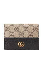 Gucci portefeuille GG Marmont - Marron - thumbnail