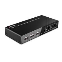 LINDY 32809 HDMI Switch en KVM 4K60, USB 2.0 en 2-poorts audio
