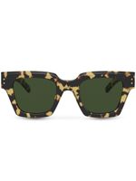 Dolce & Gabbana Eyewear lunettes de soleil Corallo à monture carrée - Noir