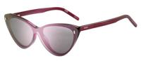 Hugo Boss zonnebril 1111/CS clip on dames cat eye rood/roze