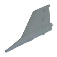 FMS - Mini F16 Rudder (Tiger) (FS-FB103T) - thumbnail