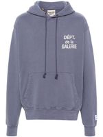 GALLERY DEPT. hoodie à imprimé animalier - Bleu