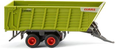 WIKING miniatuurtrailer Claas Cargos 1:87 groen WIKING miniatuurtrailer Claas Cargos 1:87 groen