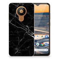 Nokia 5.3 TPU Siliconen Hoesje Marmer Zwart - Origineel Cadeau Vader - thumbnail