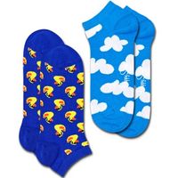 Happy socks 2 stuks Rubber Dock Low Sock * Actie *