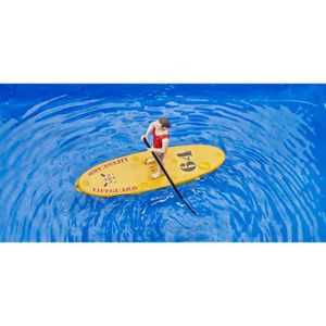 bworld Strandwacht met SUP board Speelfiguur