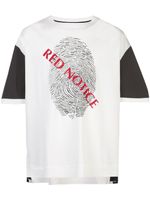 Mostly Heard Rarely Seen t-shirt imprimé Red Notice - Blanc