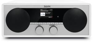 TechniSat DIGITRADIO 451 CD IR Internetradio Internet, DAB+, VHF (FM) AUX, Bluetooth, USB, WiFi, Internetradio Incl. afstandsbediening, Spotify Wit