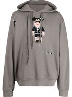 Mostly Heard Rarely Seen 8-Bit hoodie en coton à imprimé graphique - Gris