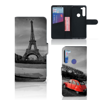 Motorola G8 Power Flip Cover Eiffeltoren Motorola G8 Power Flip Cover Eiffeltoren