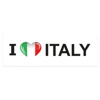 I Love Italy stickers groot