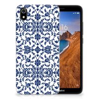 Xiaomi Redmi 7A TPU Case Flower Blue - thumbnail