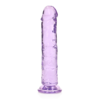 RealRock by Shots Straight Realistic Dildo with Suction Cup - 7'' / 18 - thumbnail