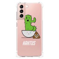 Samsung Galaxy S21 FE Stevig Bumper Hoesje Cactus Poo