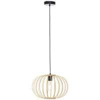 Brilliant Houten hanglamp Enca Ø 40cm - 92860/09