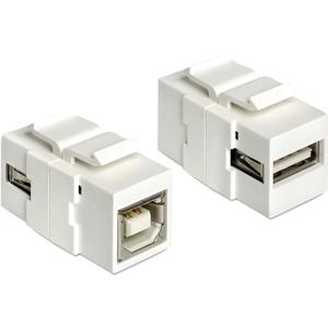 DeLOCK DeLOCK Keystone Module USB 2.0 A naar USB 2.0 B aansluiti