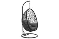 Panama swing egg - rope black