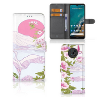 Nokia G50 Telefoonhoesje met Pasjes Bird Standing