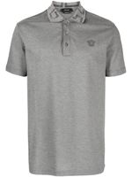 Versace polo Greca - Gris - thumbnail