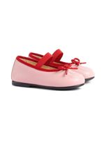 Gucci Kids ballerines à motif GG embossé - Rose