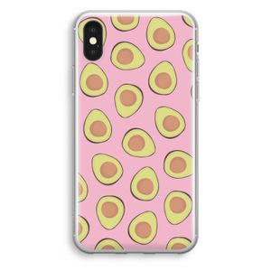 Dancing avocados: iPhone XS Transparant Hoesje