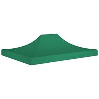 vidaXL Partytentdak 270 g/m² 4,5x3 m groen